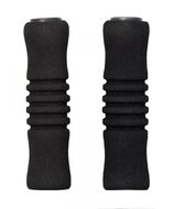 Рукоятки руля (грипсы, комплект), неопрен, длина 125мм (черный, H-G 22 black)
