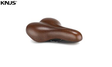 Седло KNUS, MTB/COMFORT Series, KS-7068A, 270x190 мм, VACUUM, Dark Brown (УТ00030533)