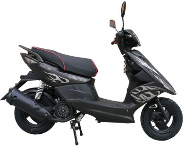 Скутер Vento Corsa чёрный