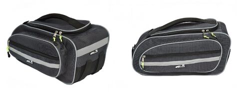 Велосумка COURSE Just-3 на багажник, влагозащищенная, нейлон, 40x20x17 см (вс097.040.1.1)