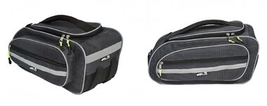 Велосумка COURSE Just-3 на багажник, влагозащищенная, нейлон, 40x20x17 см (вс097.040.1.1)