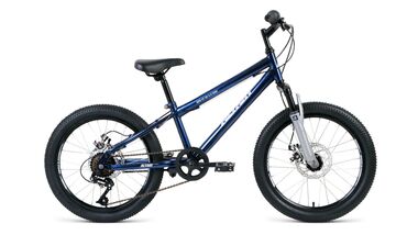 ALTAIR MTB HT 20 2.0 disc (20" 6 ск. рост 10.5") 2019-2020, темно-синий/белый, RBKT0MN0600 #0