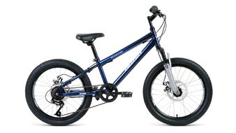 ALTAIR MTB HT 20 2.0 disc (20" 6 ск. рост 10.5") 2019-2020, темно-синий/белый, RBKT0MN0600