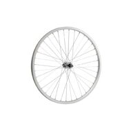 Колесо в сборе 28" переднее, втулка SF-HB03FG 36 отв., 3/8" (гайка), V-Brake , алюминиевый одностеночный обод (YKL-11(28)