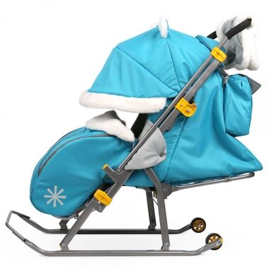 Санки-коляска "Ника детям 6 "Котенок" #3