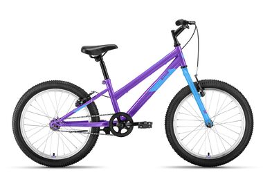 ALTAIR MTB HT 20 LOW (20" 1 ск. рост. 10.5") 2022, фиолетовый/голубой, IBK22AL20087