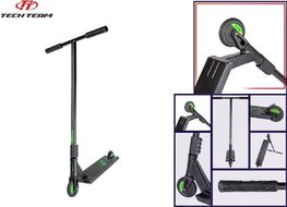 Самокат трюковый Tech Team INFECTED, черный/зеленый (NN006782)