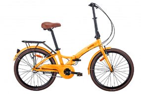 BEARBIKE Copenhagen (24" 3 ск. рост. OS) 2020-2021, оранжевый, 1BKB1C343004