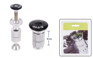 Якорь вилки для безрезьбового штока, ZTTE (TW), Ø 1-1/8", многоразовый (черный, УТ00019536)