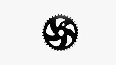 Звезда передняя BMX 36 зубов, 1/2 х 1/8" (черный, SXH-OP105)