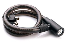 Замок противоугонный, GK101-202, трос, ключ, 800 мм, 18 мм, Joykie (черный, RLKBKJK00001)