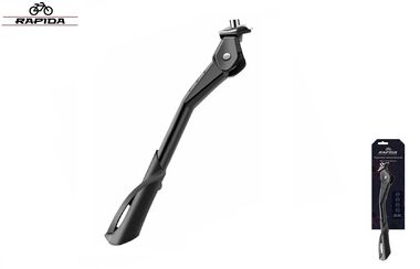 Подножка 24"-29" алюминиевая телескопическая, центральное крепление, RP-022-20, RAPIDA (черный, УТ00032435)