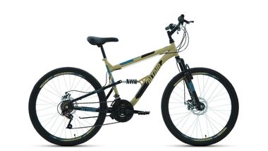 ALTAIR MTB FS 26 2.0 disc (26" 18 ск. рост 16") 2019-2020, бежевый/черный, RBKT0SN6P015 #0