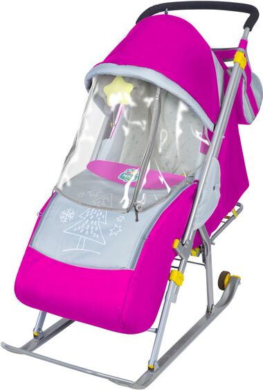 Санки-коляска "Ника детям 4" #0