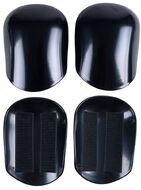 Комплект сменных пластиковых щитков (RB/EVA), (M-L), black 1/100 179628 (NN011778)