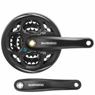 Комплект шатунов (Система), SHIMANO, FC-M311-L, C защитой, SQR, 170 мм, 42х32х22T