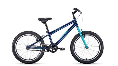 ALTAIR MTB HT 20 1.0 (20" 1 ск. рост 10.5") 2019-2020, темно-синий/бирюзовый, RBKT01N01007 #0