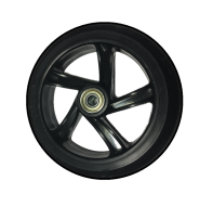 Колесо для самоката 145мм в сборе с подшипниками ABEC 7, инд. уп. (Wheel7For145)