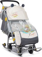 Санки-коляска "Ника детям 7 "Девочка с зонтом"