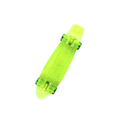 Скейтборд пластиковый Transparent 22" #0