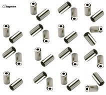 Наконечник оплетки переключения, d=4.2 мм, алюминиевый, Jagwire (упак. 100 шт.) (хром, 14F000000028)