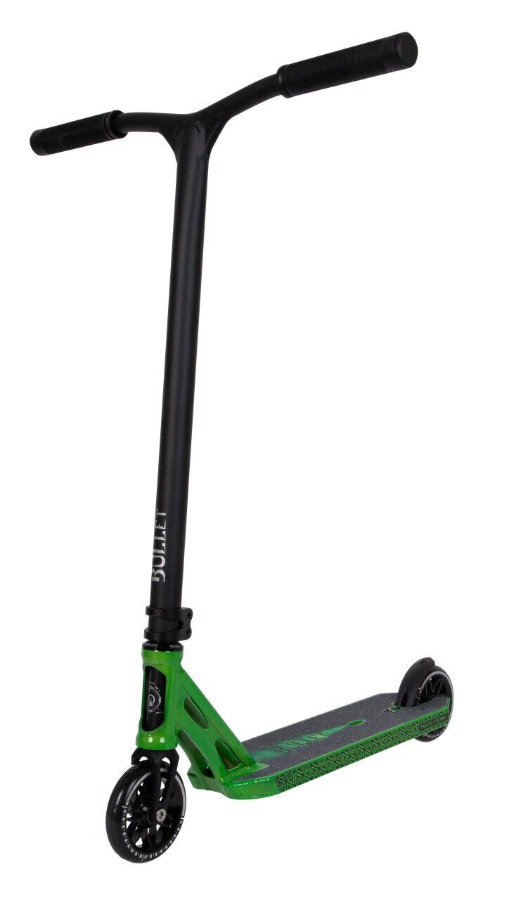 Самокат трюковый Tech Team Bullet green (1/4, NN015241)
