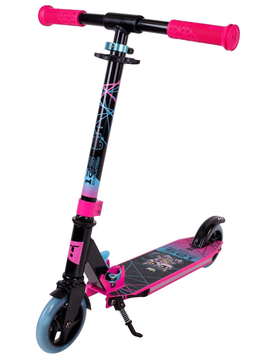 Самокат Tech Team Comfort Evolution 125 LUX pink (1/4, NN012403)