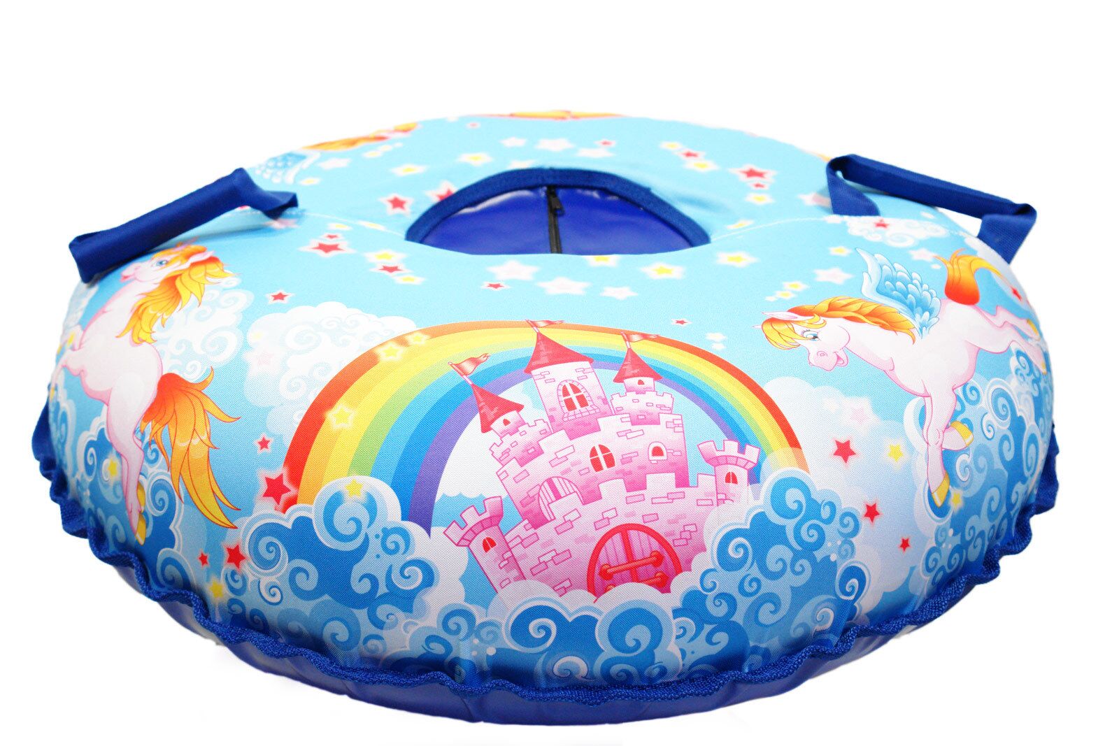 Санки надувные "Ватрушка "Пегасы и Единороги"