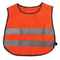 Светоотражающий защитный жилет, детский, 450х400 (оранжевый, TS-C-04orange)