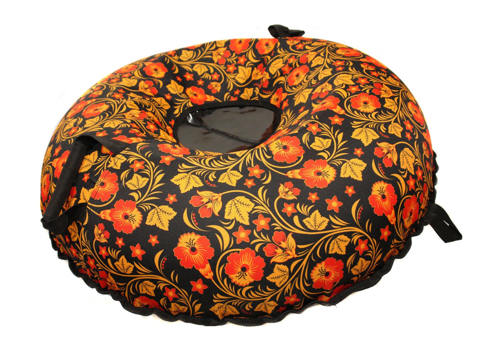 Санки надувные "Ватрушка "Хохлома"