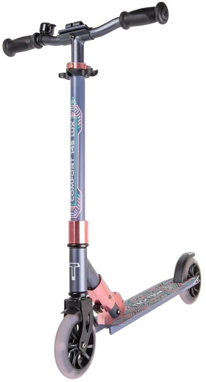 Самокат Tech Team Comfort 145 LUX (purple/pink, 1/4, NN007558)