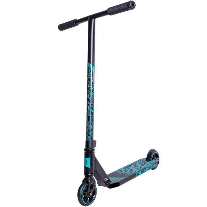 Самокат трюковый Tech Team Duker 1.0 black/celadon (1/4, NN012432)