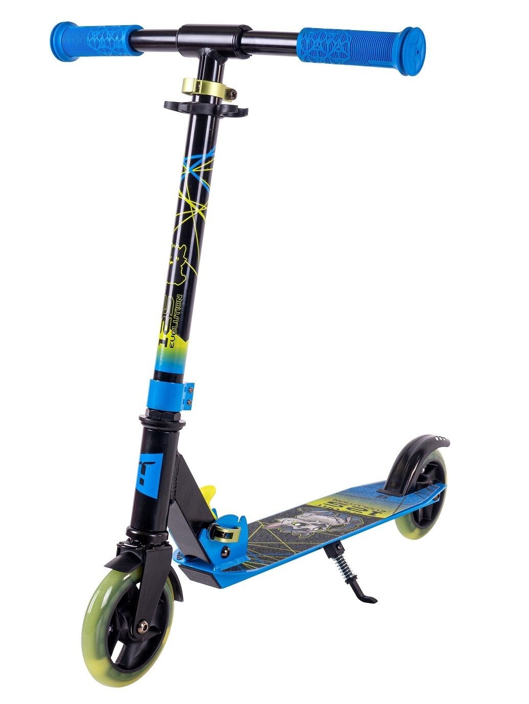 Самокат Tech Team Comfort Evolution 125 blue (1/4, NN012398)