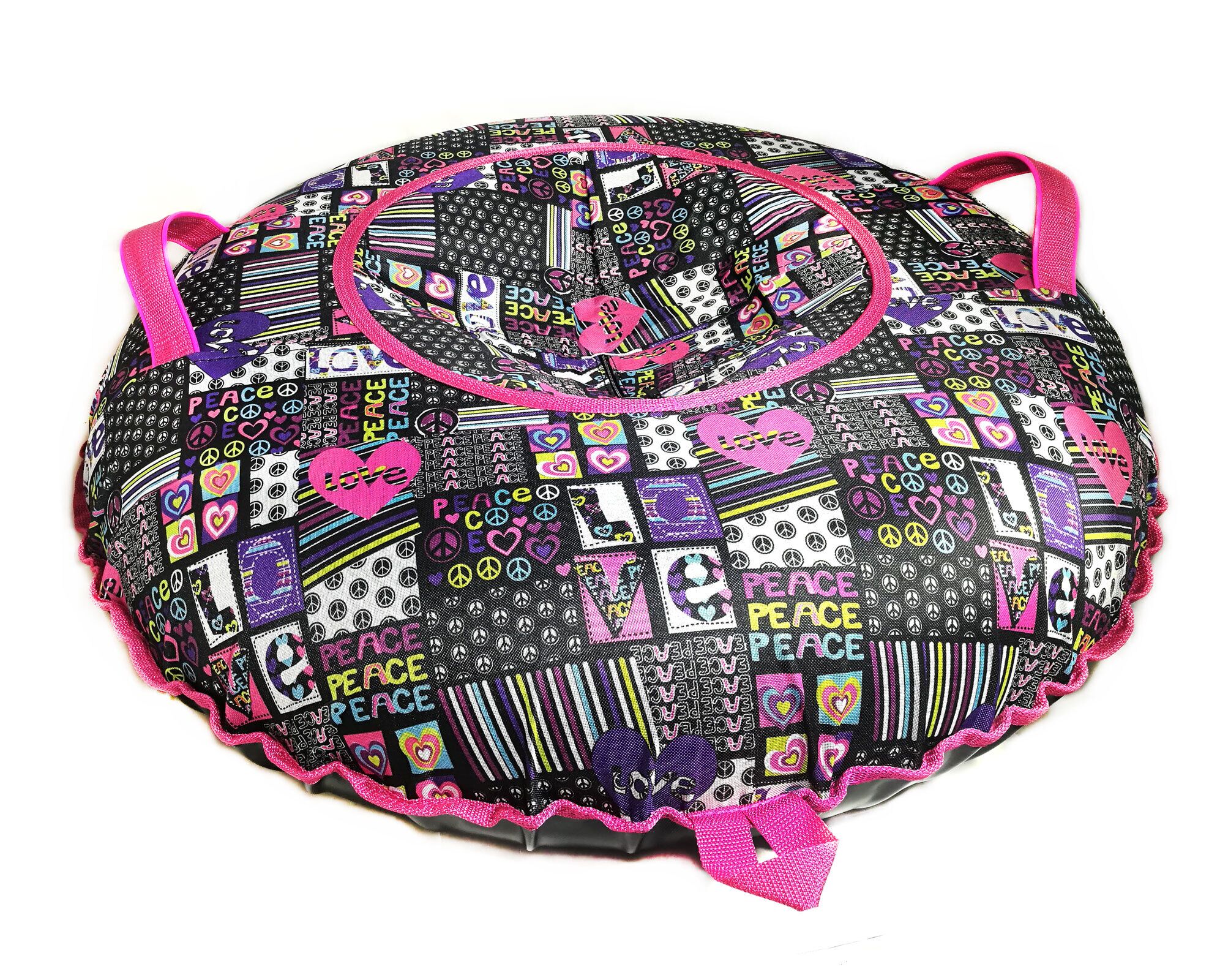 Санки надувные "Ватрушка "Хиппи"