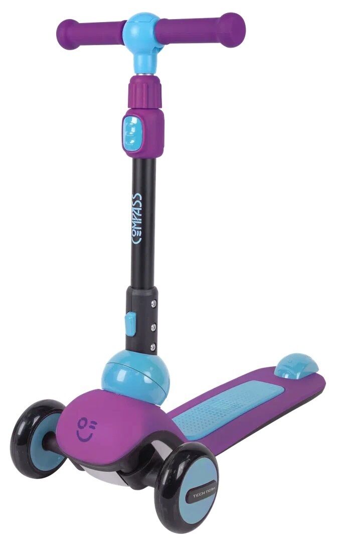 Самокат Tech Team Compass purple/celadon (1/4, NN012396)
