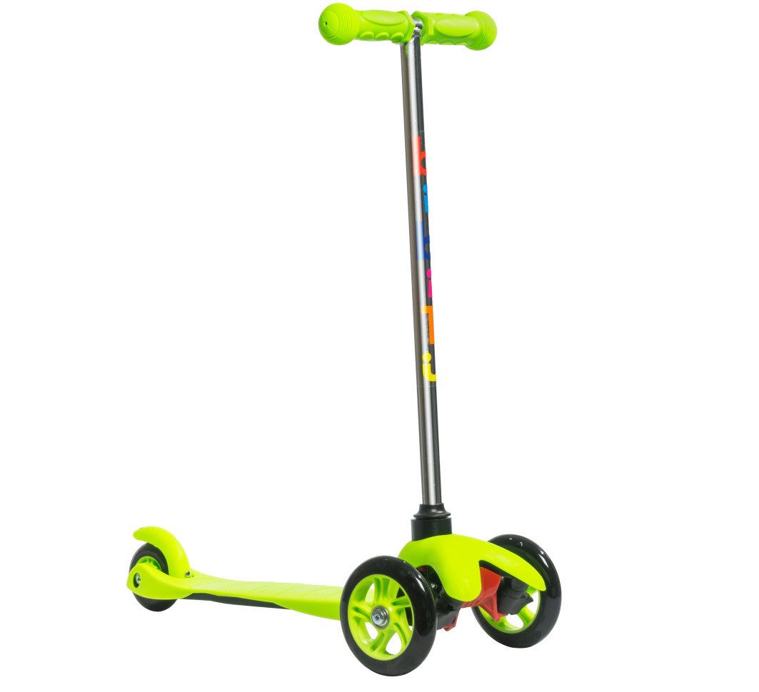 Самокат BIBITU SWEET (зеленый, SKL06AGreen)