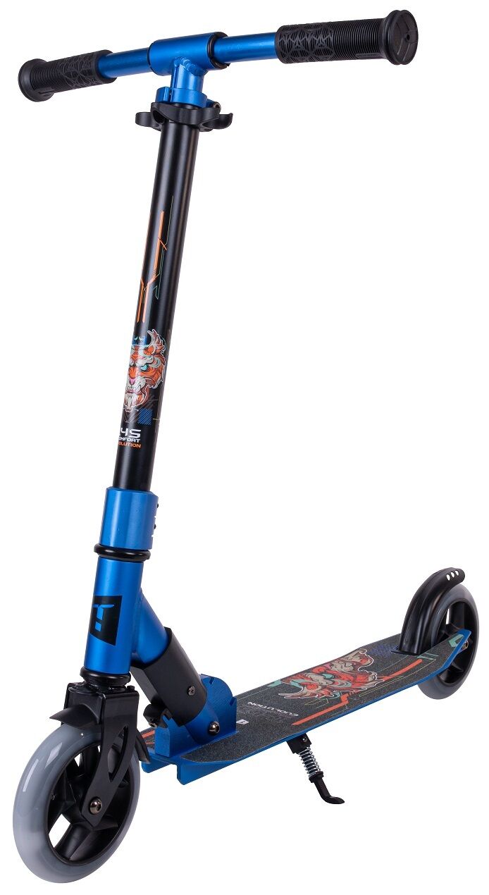 Самокат Tech Team Comfort Evolution 145 синий (1/4, NN012420)
