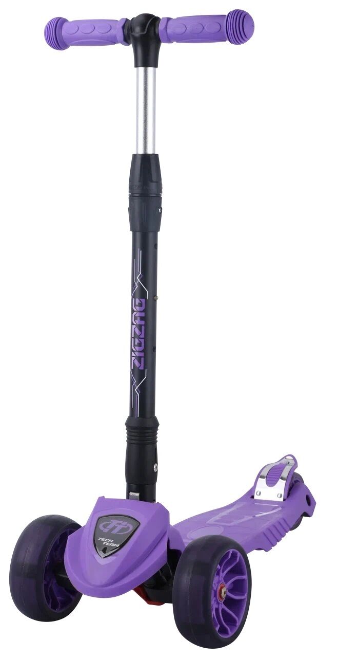 Самокат Tech Team Zig Zag purple (1/4, NN007534)