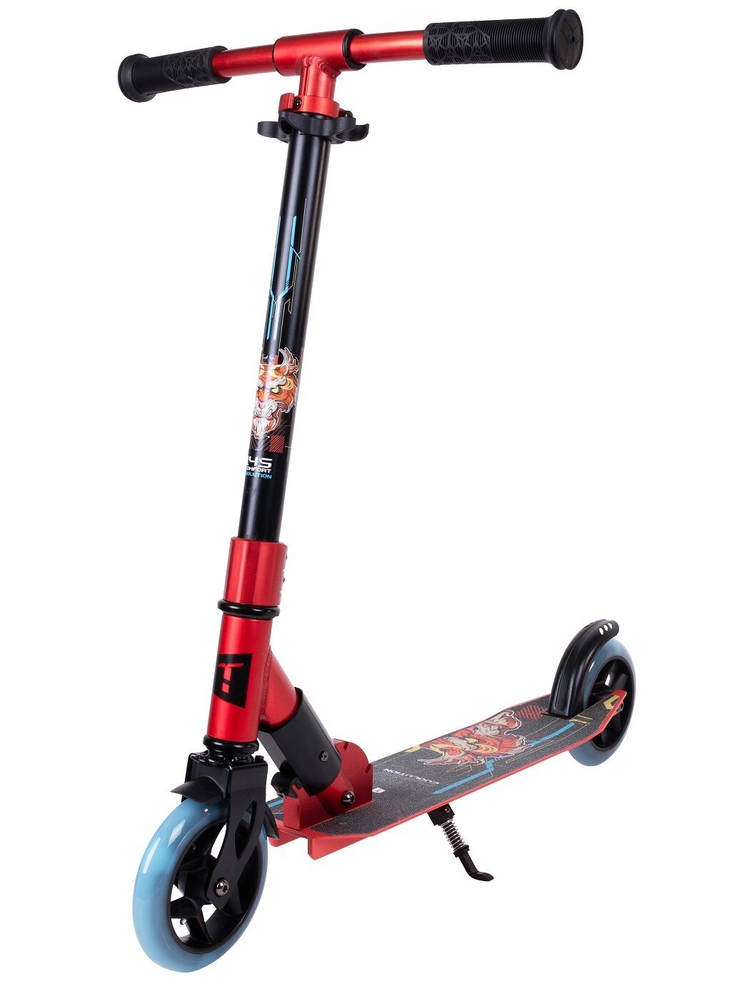 Самокат Tech Team Comfort Evolution 145 red (1/4, NN012422)