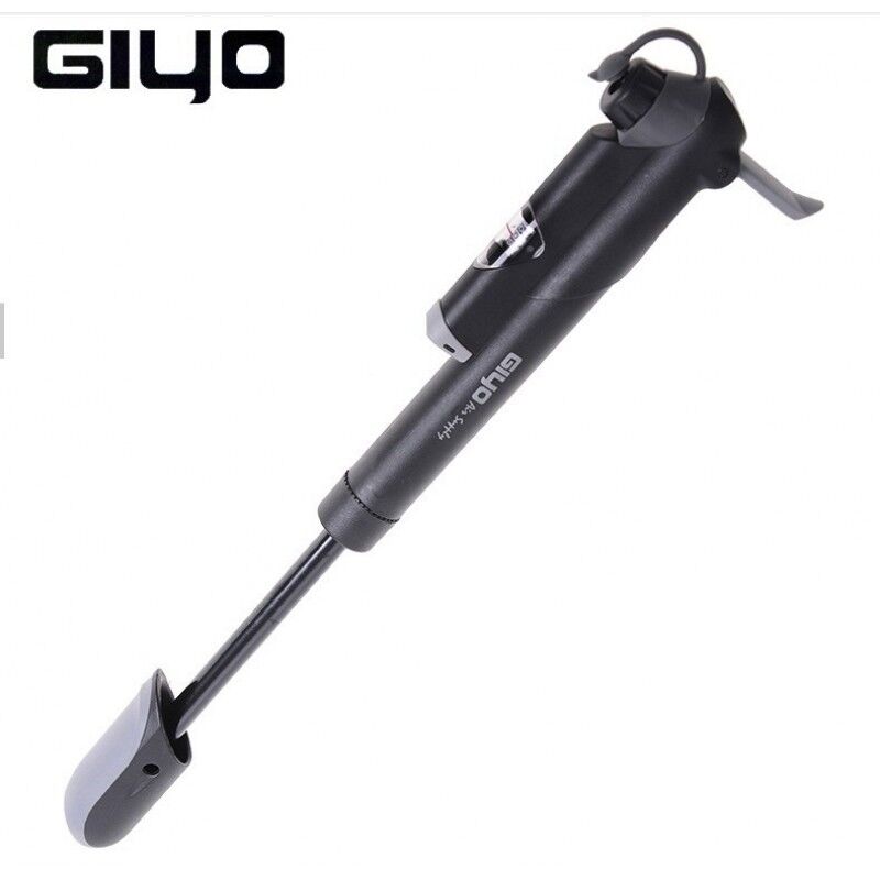 Насос компактный (ручной) GP 41S, пласт. корп,Мах 120psi, манометр, Giyo, блистер (GP 41S)