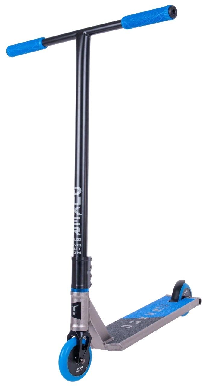 Самокат трюковый Tech Team Duker 4.0 grey/blue (1/4, NN012443)