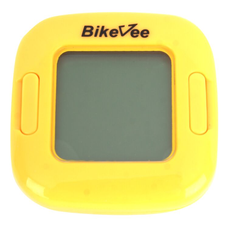 Велокомпьютер беспроводной BKV-2000, 13 функций, BikeVee (желтый)
