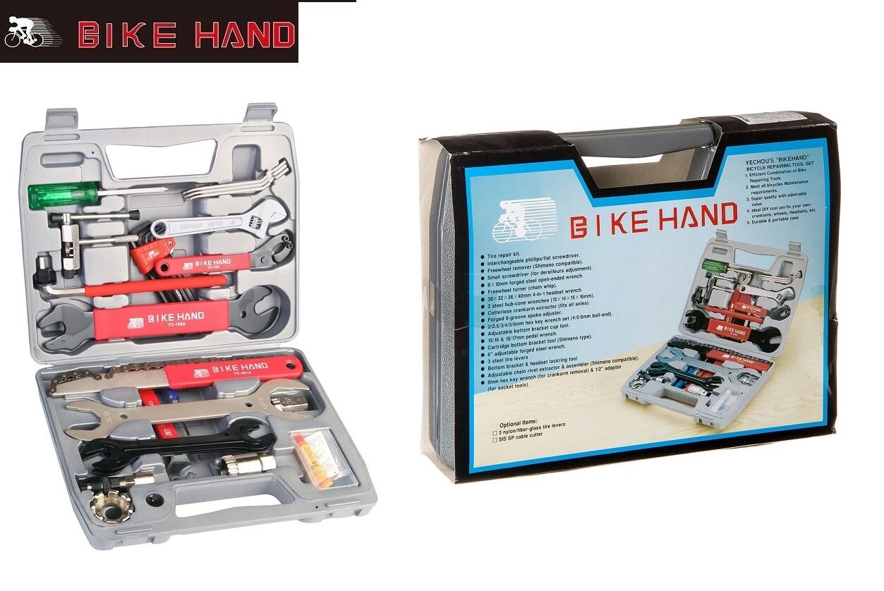 Bike Hand Набор инструментов YC-735A, в кейсе, 19 предметов (YC-735A)