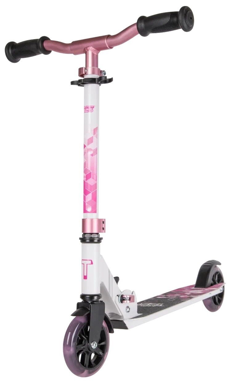 Самокат Tech Team Comfort 125R (white/pink, 1/4, NN007549)
