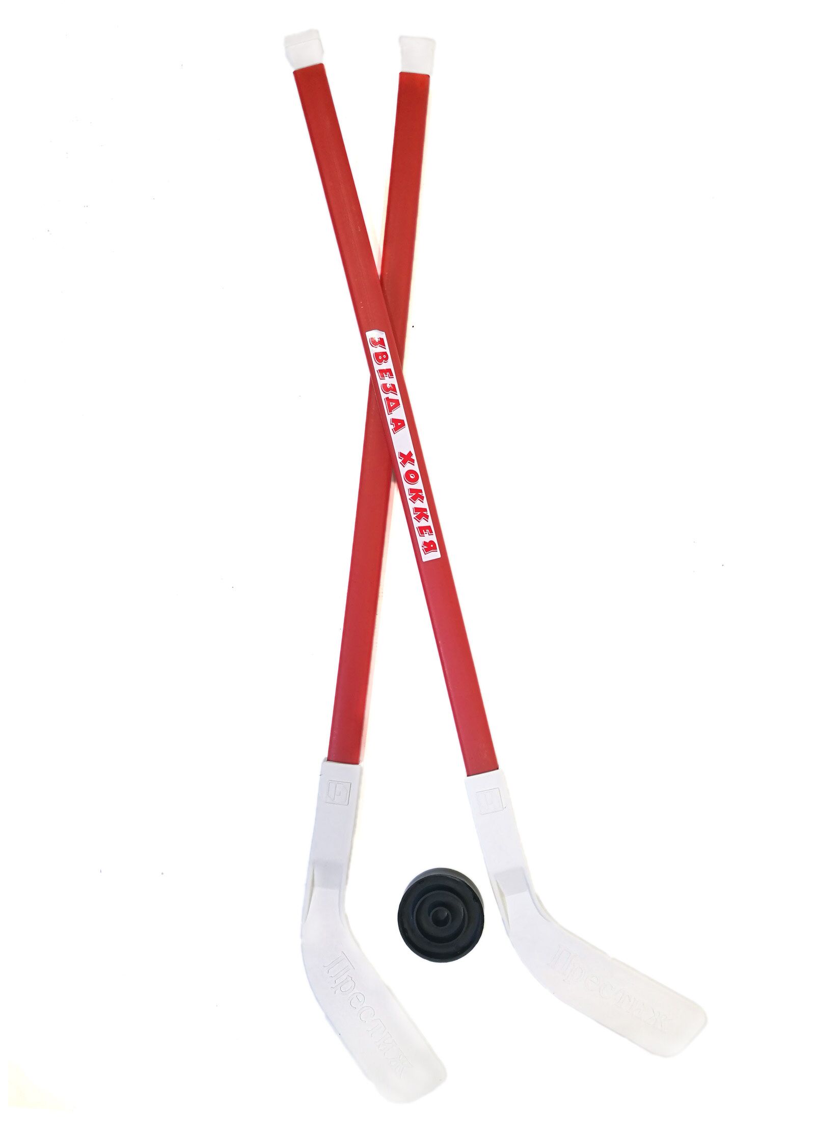 Набор хоккейный: 2 клюшки + шайба