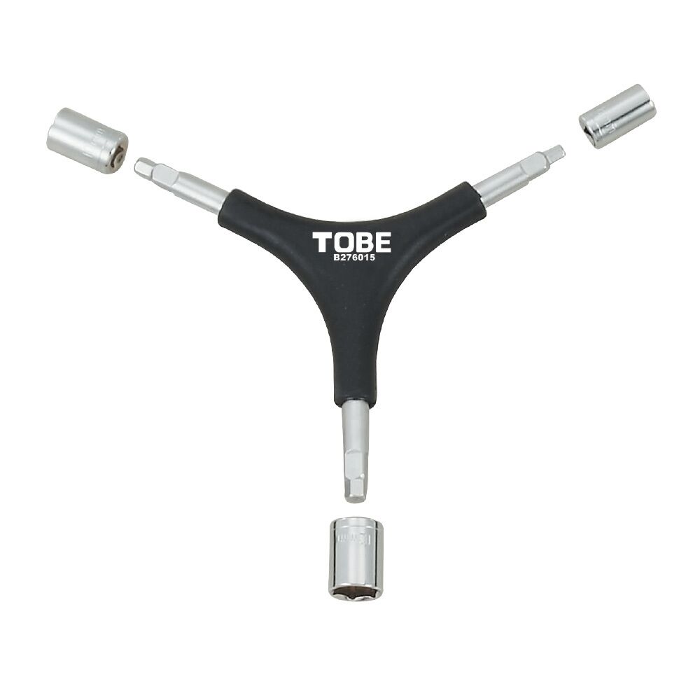 TOBE Ключ Y-образный шестигранники 4/5/6 мм, накидные 8/10/12 мм B276015 (TB_2136)