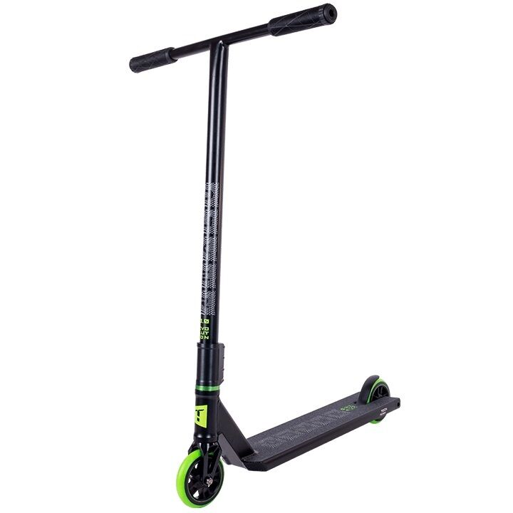 Самокат трюковый Tech Team Duker 3.0 black/green (1/4, NN012441)