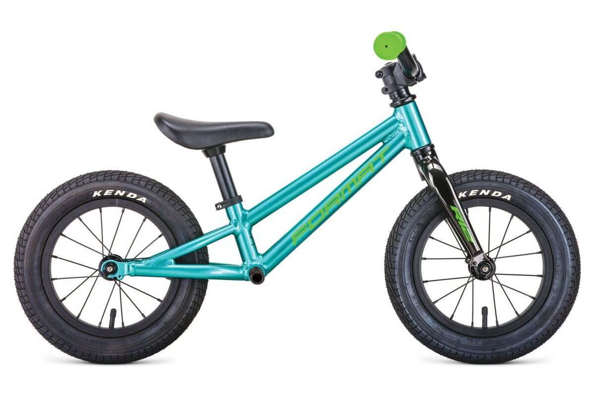 Беговел FORMAT Runbike 12" зеленый, RBKM0H6EX001)