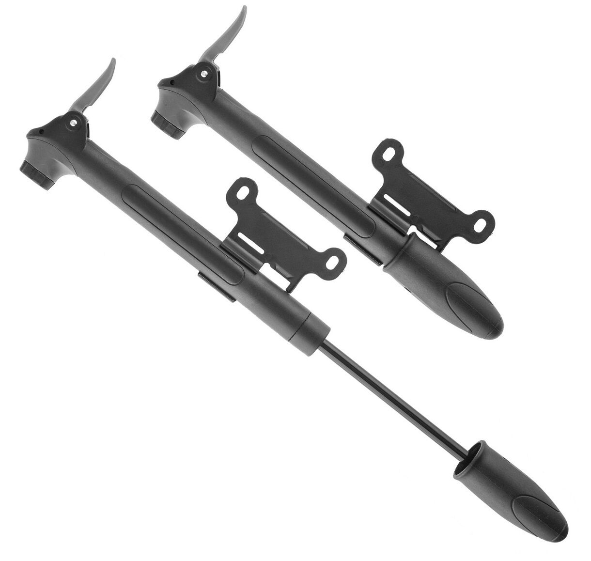 Насос компактный (ручной) BEE Pump универсальный, 21х230 мм, A/V,F/V, пластик, с креплением на раму, M21-02 (NN000090)