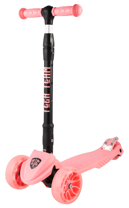 Самокат Tech Team Zig Zag pink (1/4, NN007531)